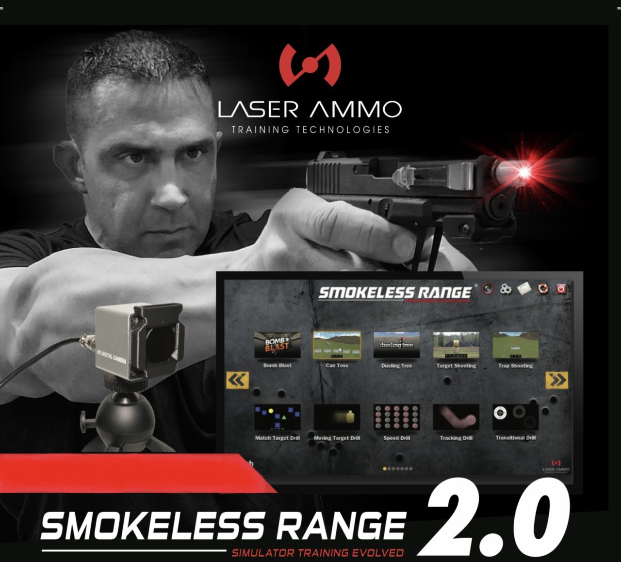 Smokeless Range 2.0 Reese Firearms Concealed Carry Training Winston